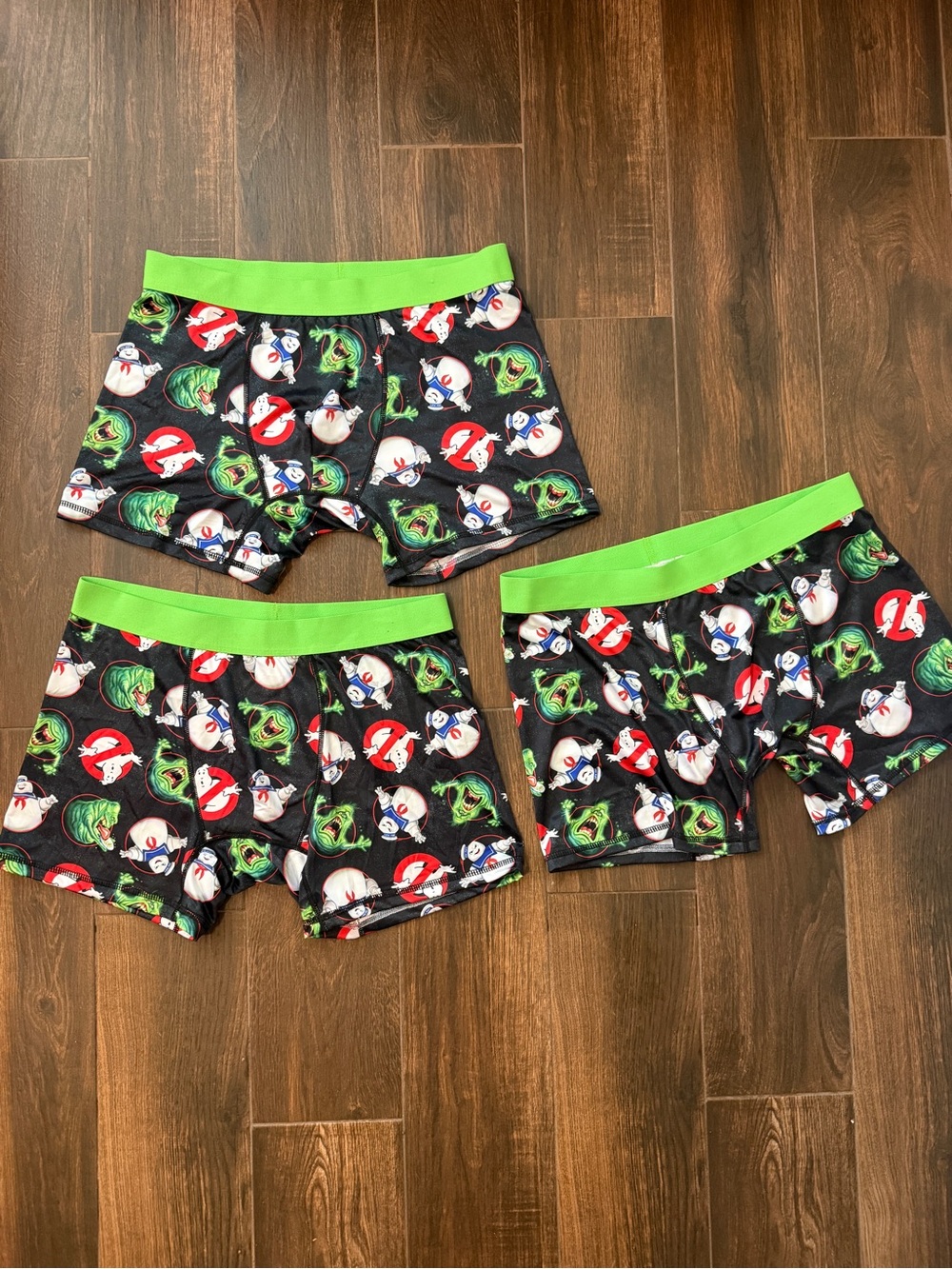 Ghostbusters Mens Boxer Briefs 3 Pack Large L Slimer Stay Puft NWOT